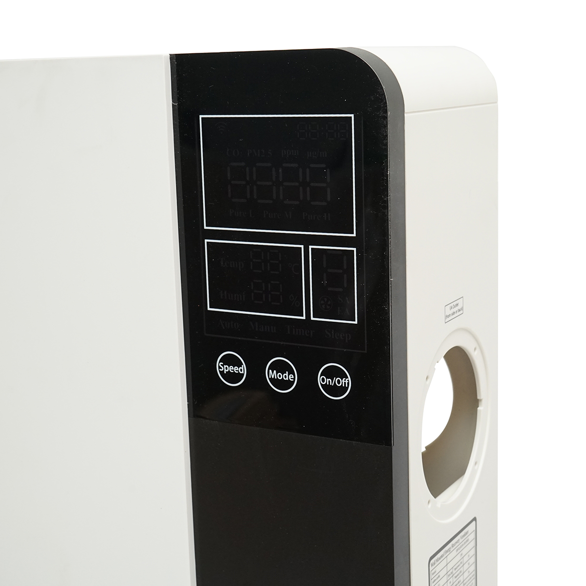 Centrala de ventilatie cu recuperare de caldura, montaj perete 150m3/h, 35W, 220V ERVQ-B150-1A1F - imagine 5