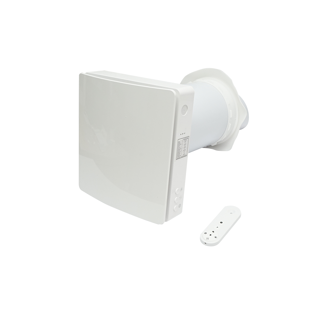 Ventilator cu recuperare de caldura pentru 1 camera, montaj perete 50m3/h, 7.8W, Wi-Fi 220V AV-TTW5-W