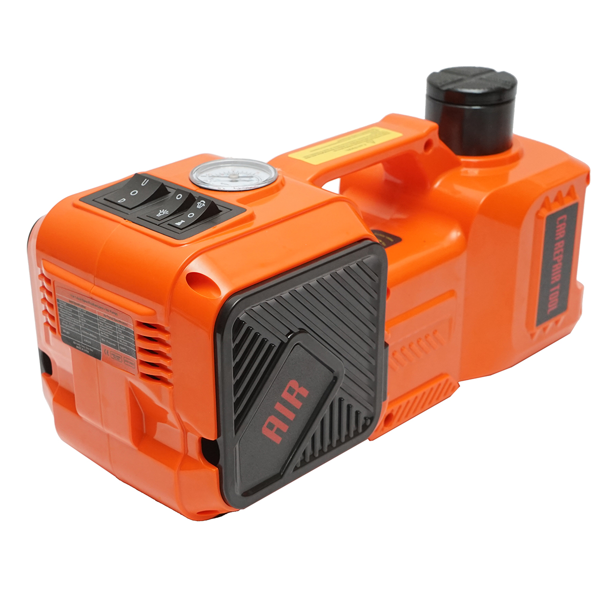 Cric hidraulic electric 5T, compresor aer si cheie de impact 12V Breckner Germany - imagine 6