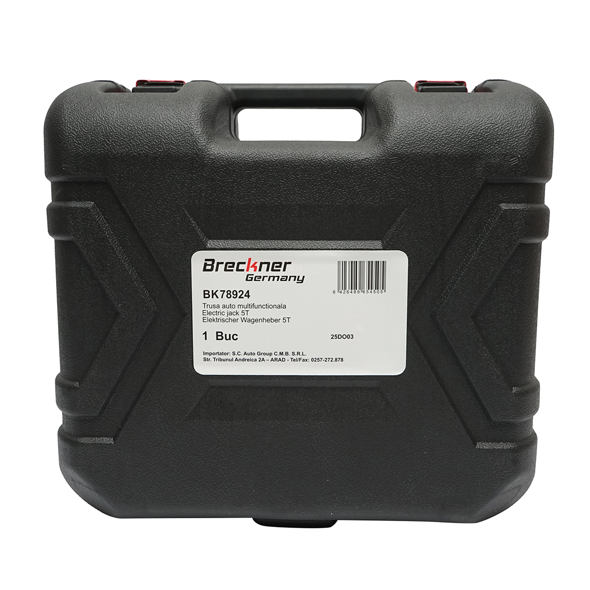 Cric hidraulic electric 5T, compresor aer si cheie de impact 12V Breckner Germany - imagine 11
