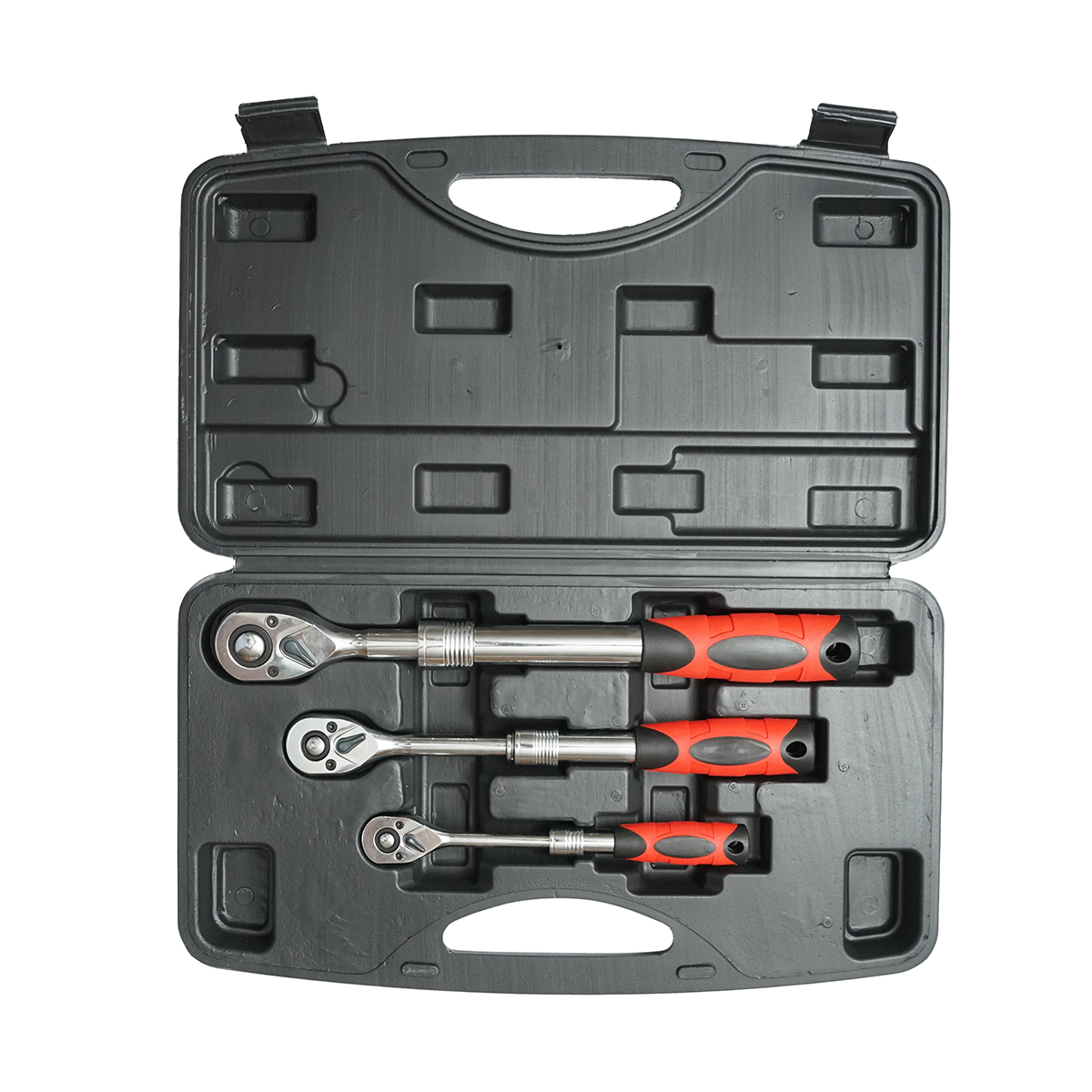 Set clichet reversibil extensibil 1/2, 3/8, 1/4 Breckner Germany - imagine 3