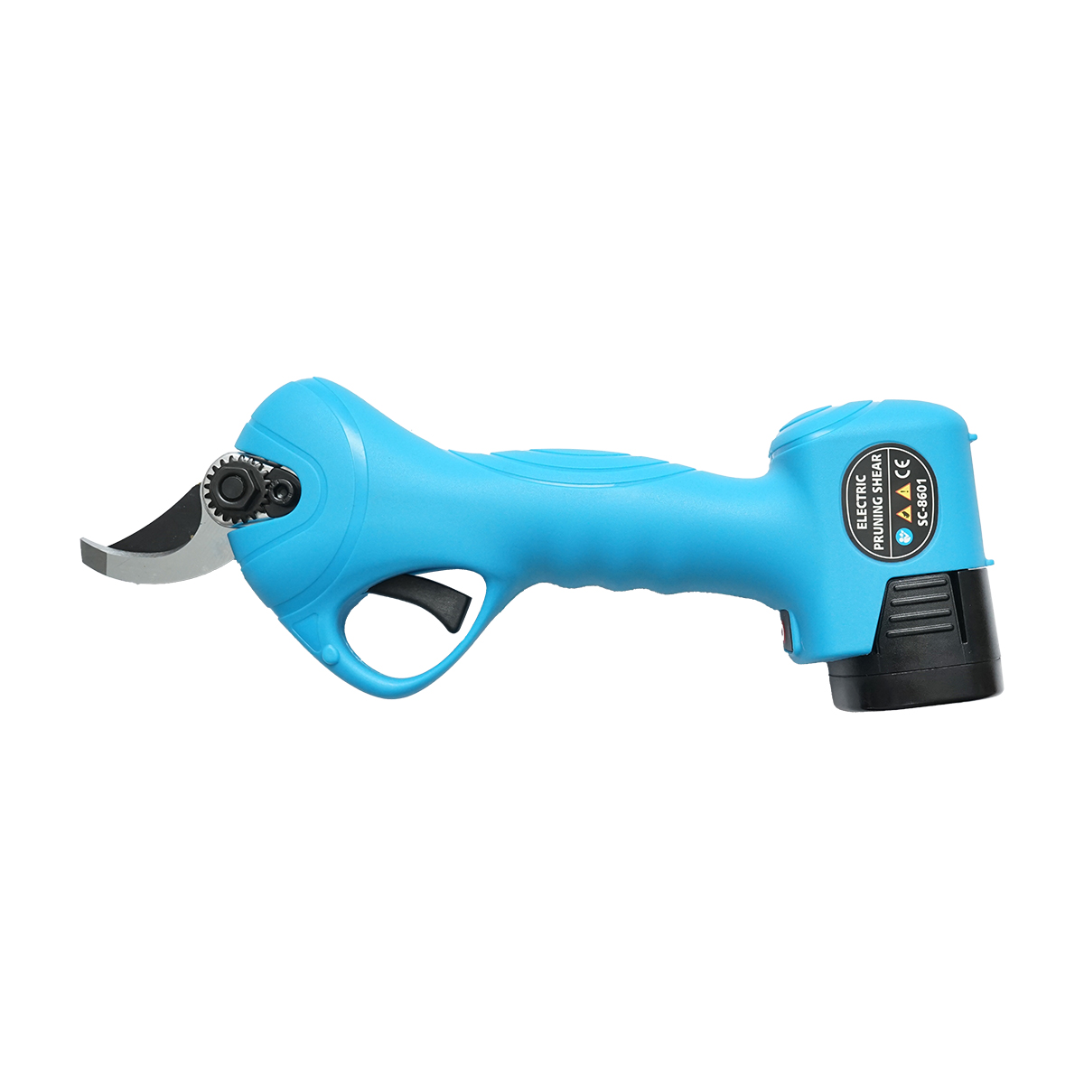 Foarfeca electrica de gradina cu 2 acumulatori 16.8V, 2 Ah Li-ion, 850W, diametru taiere 0-25mm - imagine 5