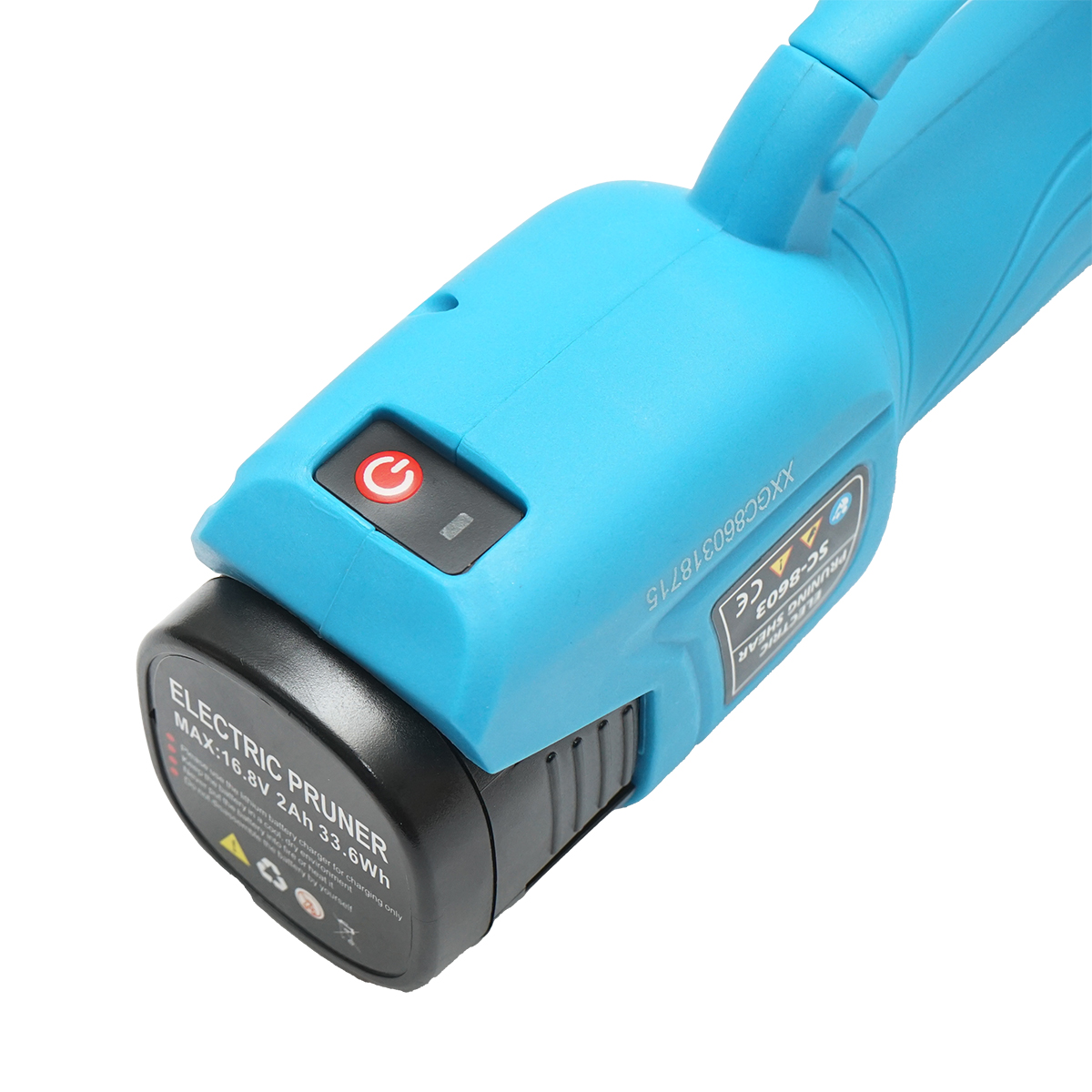 Foarfeca de gradina electrica 850W cu 2 acumulatori Li-ion 16.8V, diametru 0-28mm - imagine 7