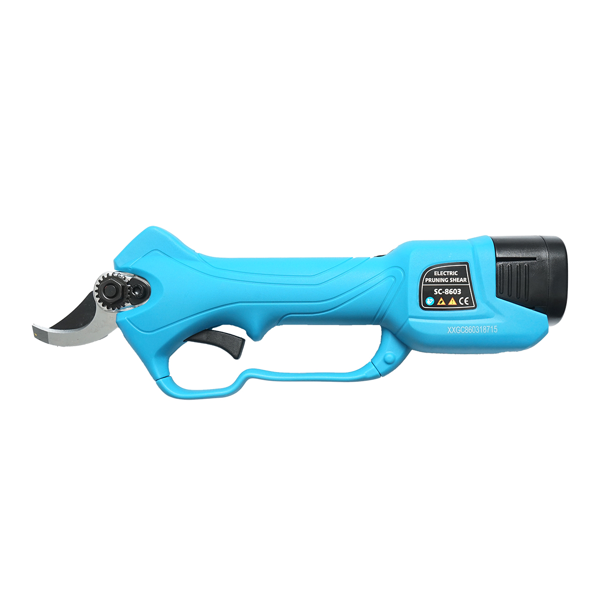 Foarfeca de gradina electrica 850W cu 2 acumulatori Li-ion 16.8V, diametru 0-28mm - imagine 4