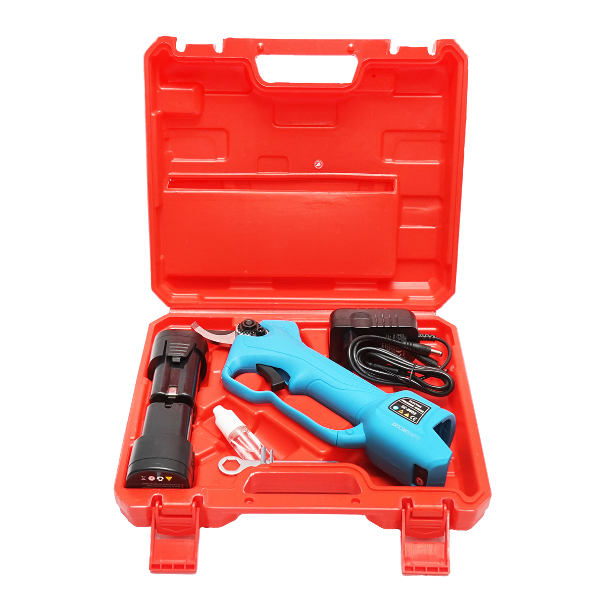 Foarfeca de gradina electrica 850W cu 2 acumulatori Li-ion 16.8V, diametru 0-28mm - imagine 2