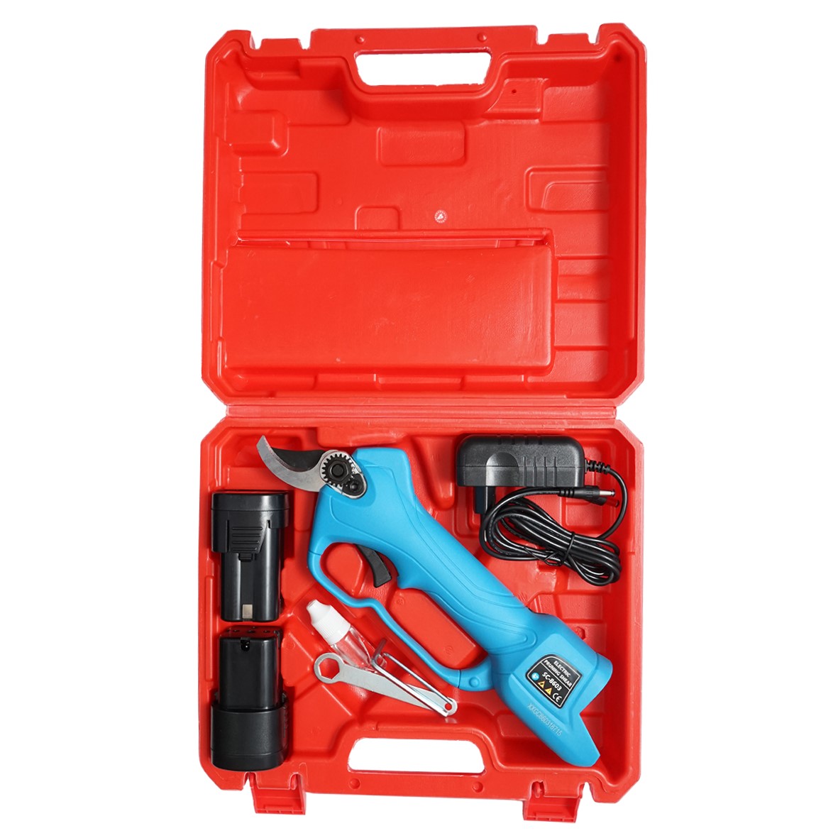 Foarfeca de gradina electrica 850W cu 2 acumulatori Li-ion 16.8V, diametru 0-28mm - imagine 3