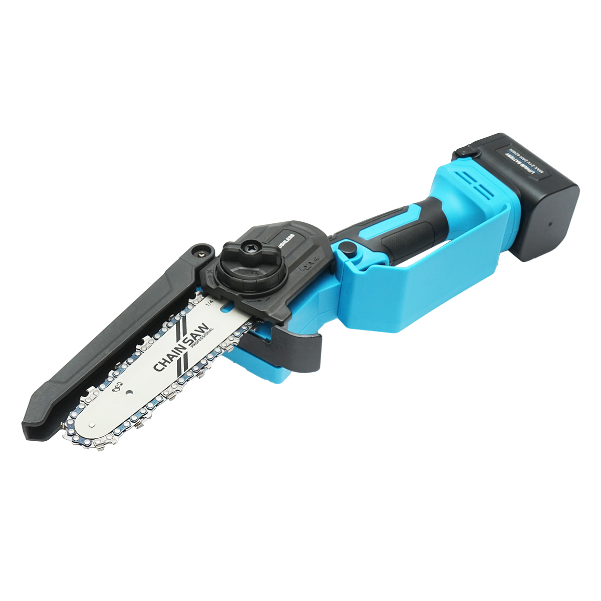Mini fierastrau electric 500W cu acumulator 21V, 2Ah Li-ion, motor brushless, lama 6 inch (150mm) - imagine 5