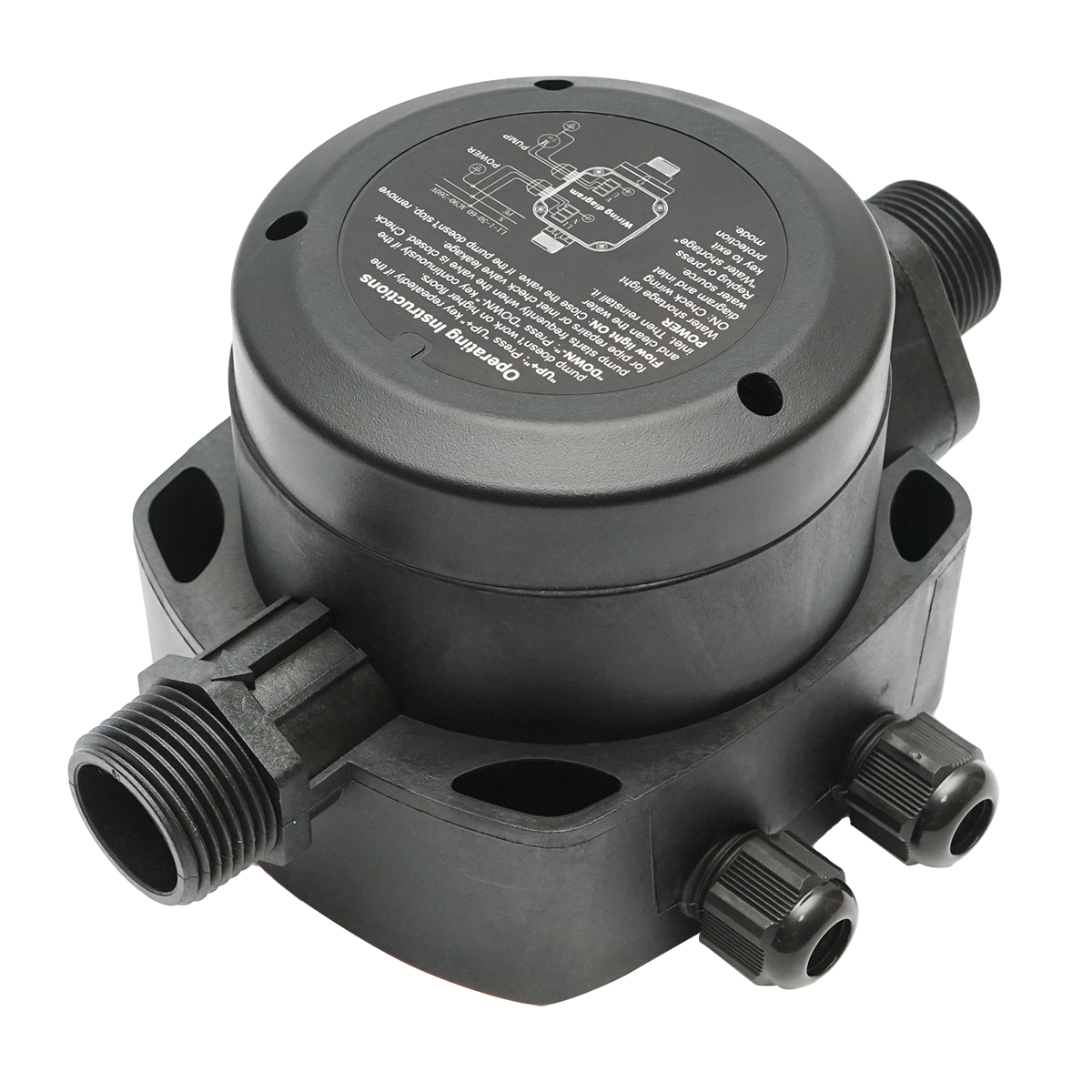 Presostat electronic automat cu manometru 2.2KW, 220V pentru pompa de apa, presiune reglabila manual max. 15 bar HYDROCALL-2200G - imagine 5