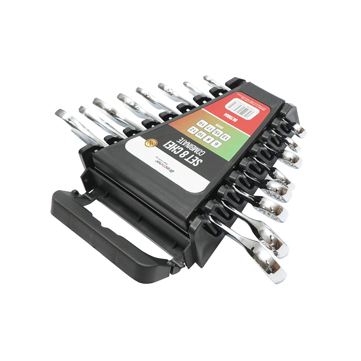 Set chei combinate fixe si inelare 6-19mm 8 piese Breckner Germany - imagine 4
