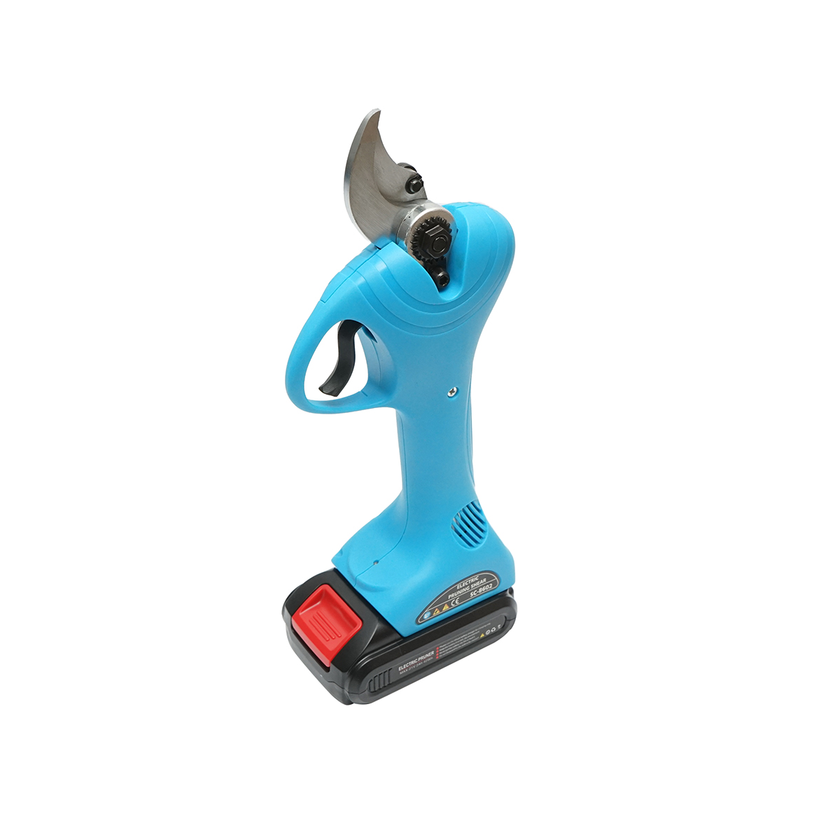 Foarfeca de gradina electrica 970W cu 2 acumulatori Li-ion 21V, diametru 0-30mm - imagine 2