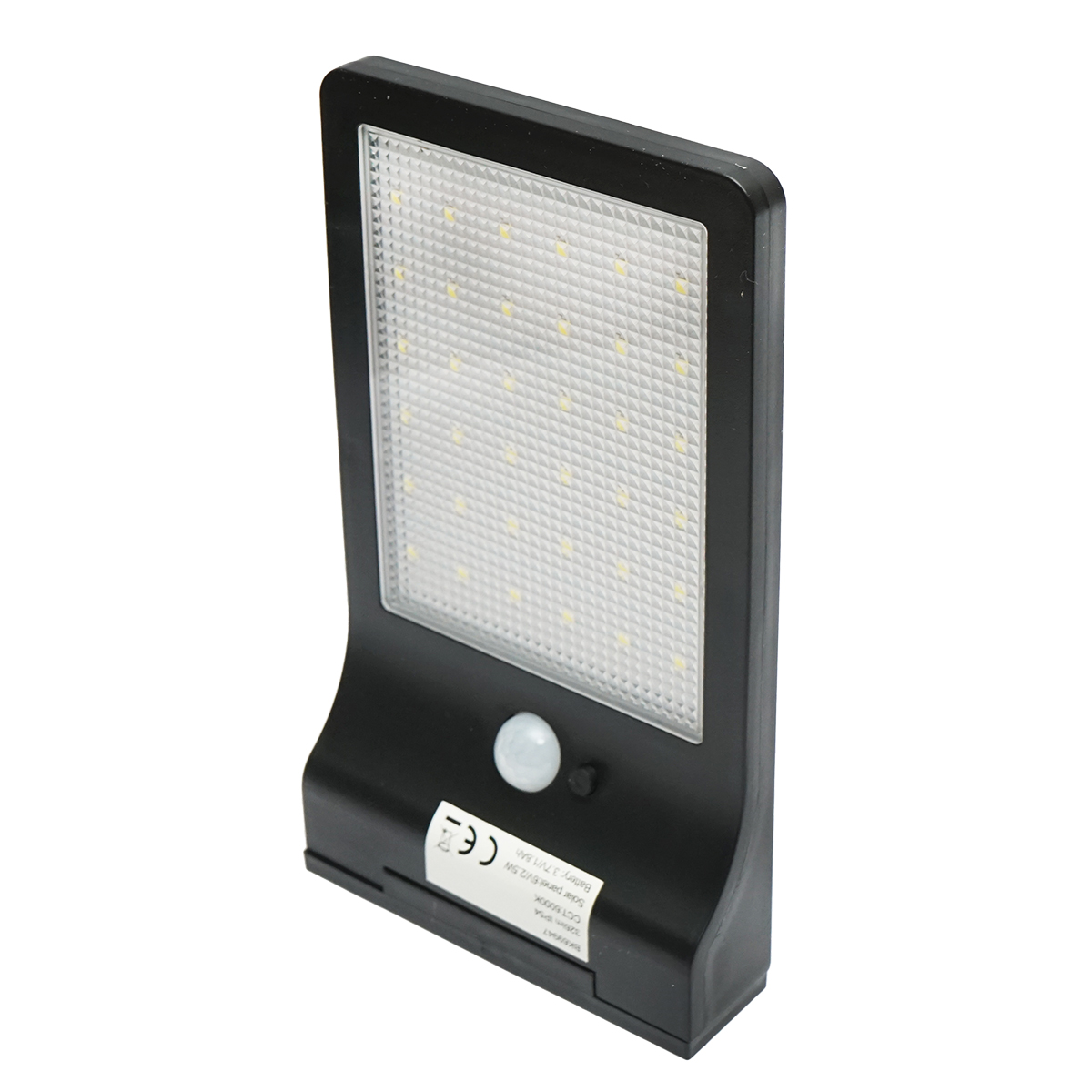 Lampa solara LED 326lm cu panou solar 2.5W/6V, baterie 3.7V/1.8 Ah si senzor crepuscular IP54 Breckner Germany