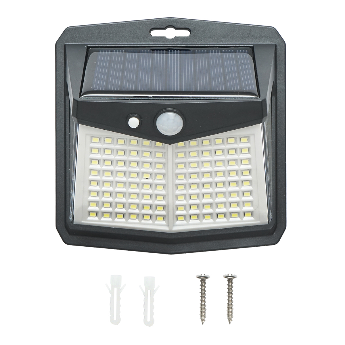 Lampa solara LED 147lm pentru perete, gard, scari cu panou solar 0.65W/5.5V, baterie 3.7V/1.2 Ah si senzor miscare IP54 Breckner Germany - imagine 4