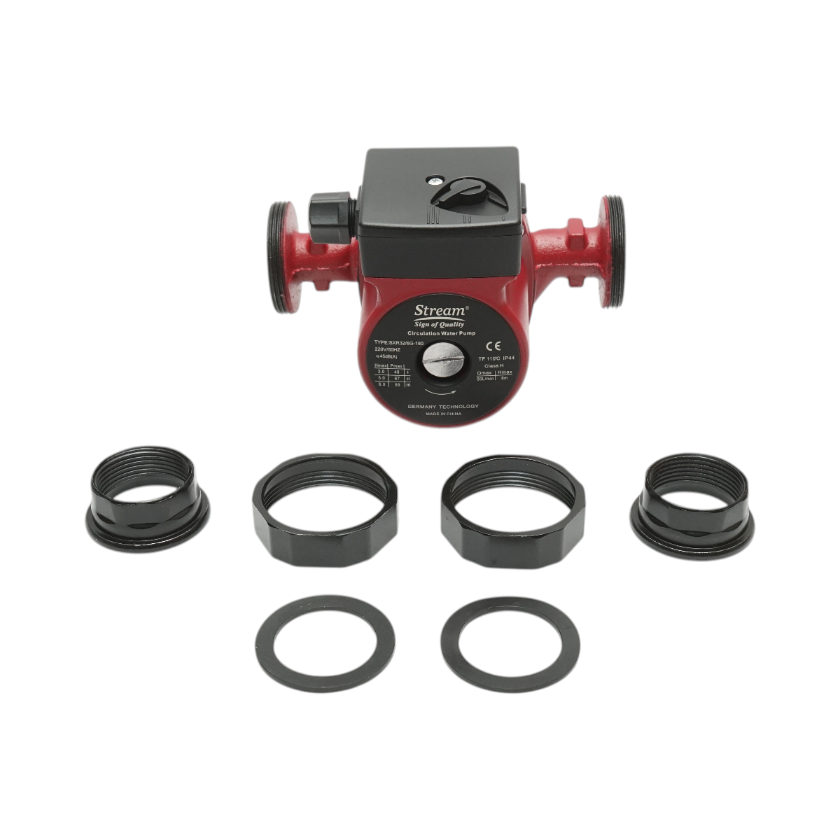 Pompa de recirculare apa 220V, 93W, debit 50L/min, inaltime 6m, racord 2 inch SXR32/6G-180 - imagine 2