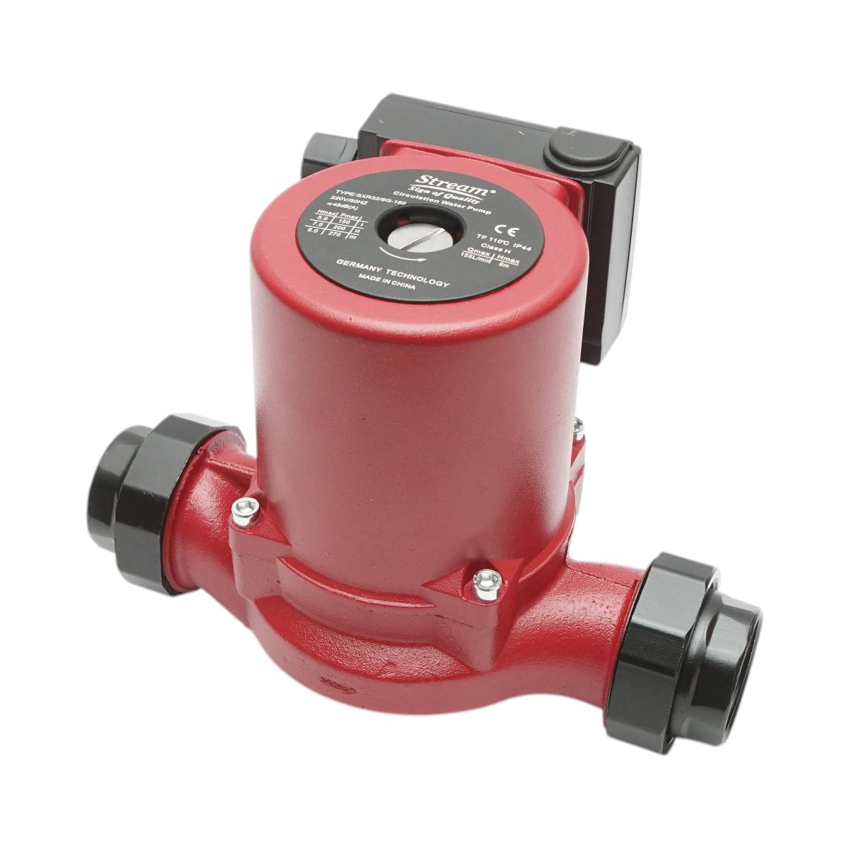 Pompa de recirculare apa 220V, 270W, debit 155L/min, inaltime 8m, racord 1-1/2 inch SXR32/8G-180 - imagine 5