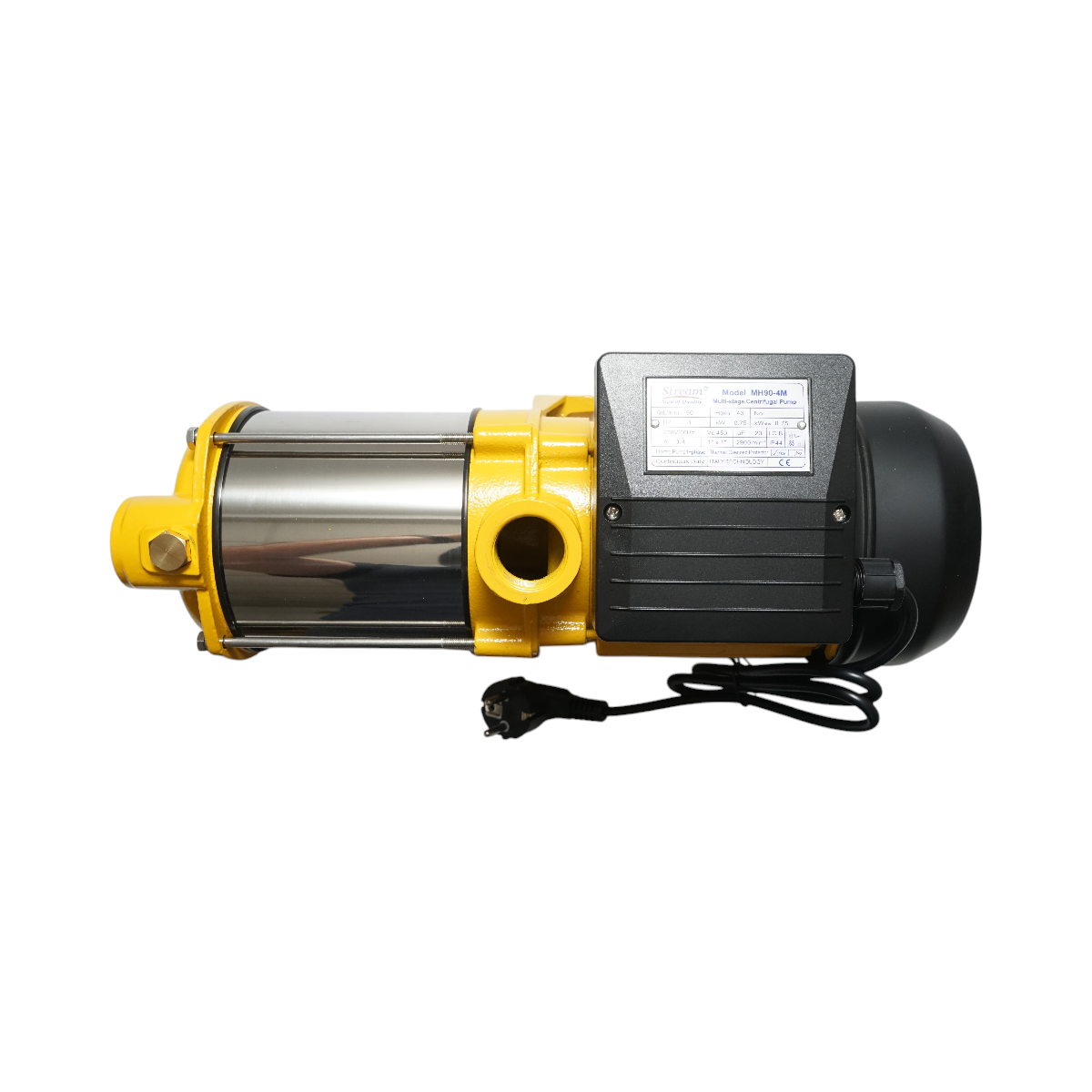 Pompa apa de suprafata multietajata 750W, 220V, debit 90L/min, inaltime pompare H43m IP44 - imagine 4