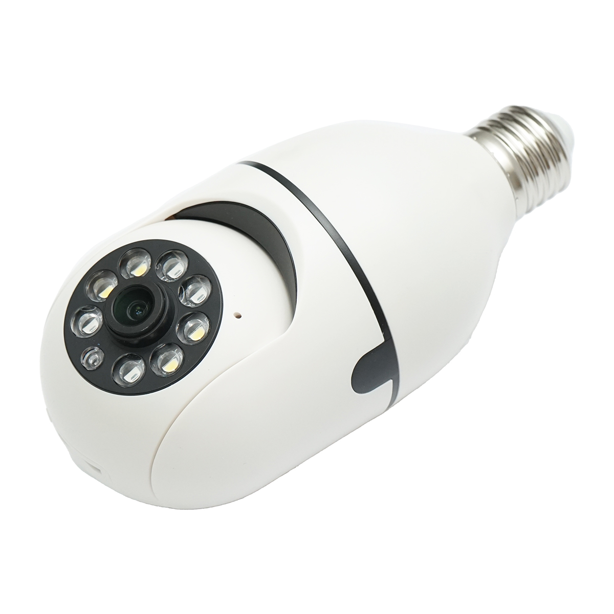 Camera de supraveghere smart-bulb PTZ, WIFI 2.4G 1080P, tip bec E27 cu senzor de miscare si aplicatie iCSee Breckner Germany - imagine 4