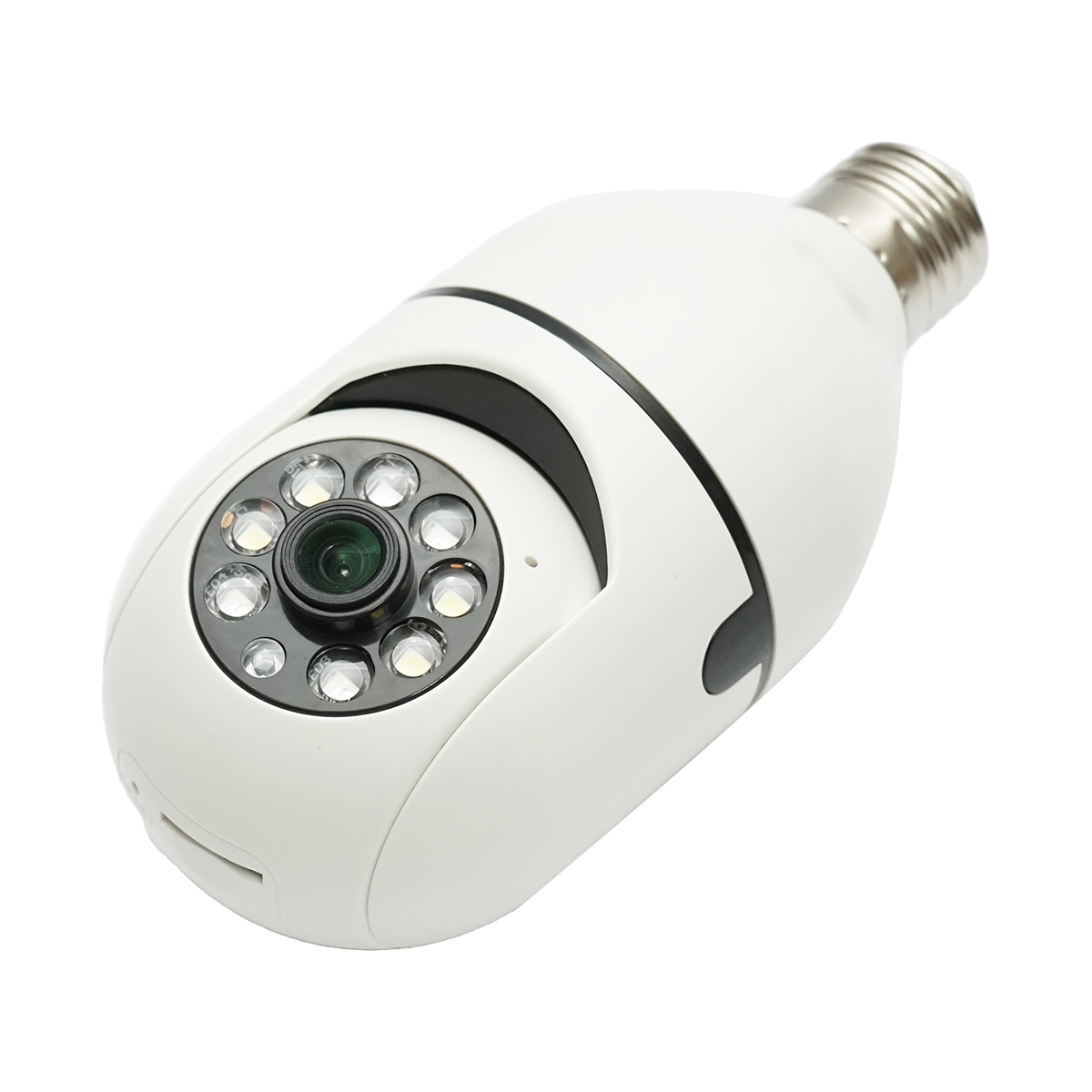 Camera de supraveghere smart-bulb PTZ, WIFI 2.4G 1080P, tip bec E27 cu senzor de miscare si aplicatie YIIoT Breckner Germany - imagine 4