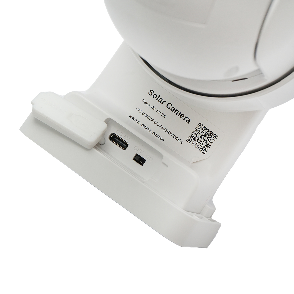 Camera supraveghere 4MP, WIFI rotativa cu panou solar 5W, PTZ, 1080P, UBOX - imagine 5