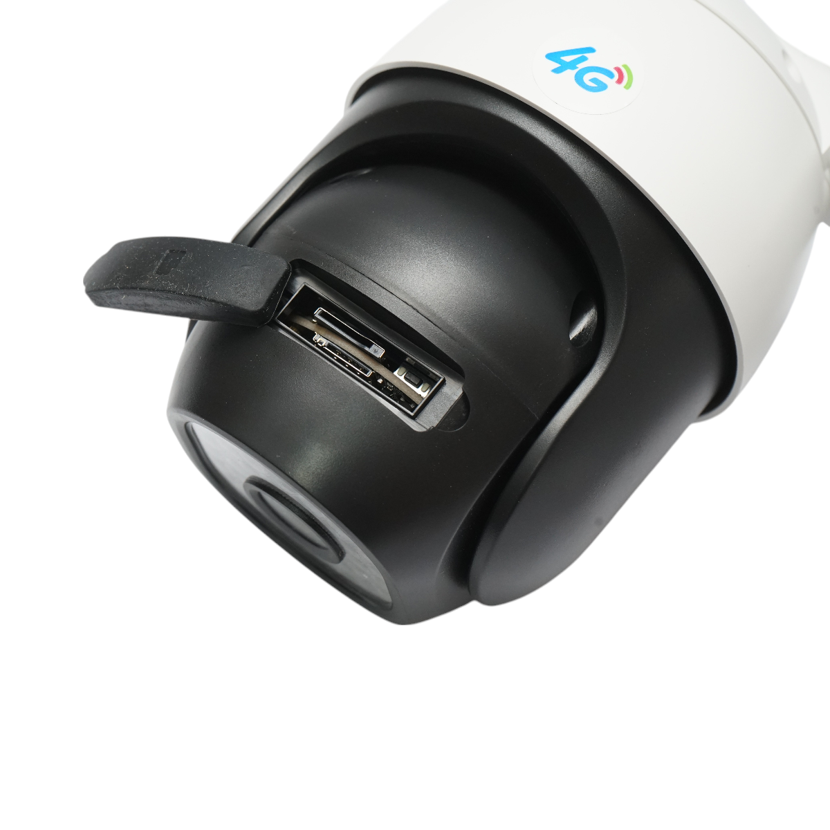 Camera de supraveghere smart 4G 3MP P2P, senzor miscare, detectie umana, night vision, PTZ rotativa 355 grade, aplicatie V380 Pro - imagine 6