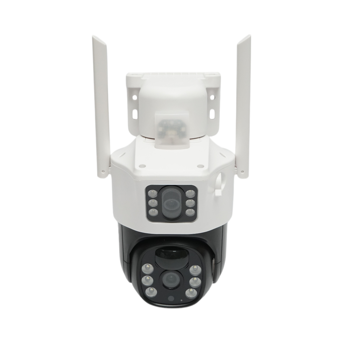 Camera supraveghere lentila duala 2x2MP, WIFI rotativa cu panou solar 7W, PTZ, 1080P, senzor miscare, night vision, aplicatie V380 Pro - imagine 3