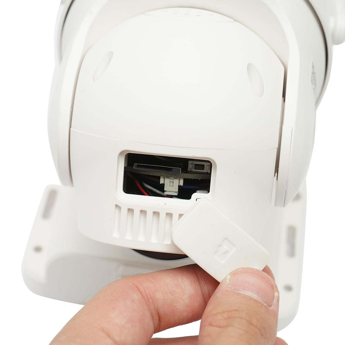 Camera supraveghere 3MP, WIFI rotativa cu panou solar 5W, PTZ, 1080P, senzor miscare, night vision, aplicatie V380 Pro - imagine 5