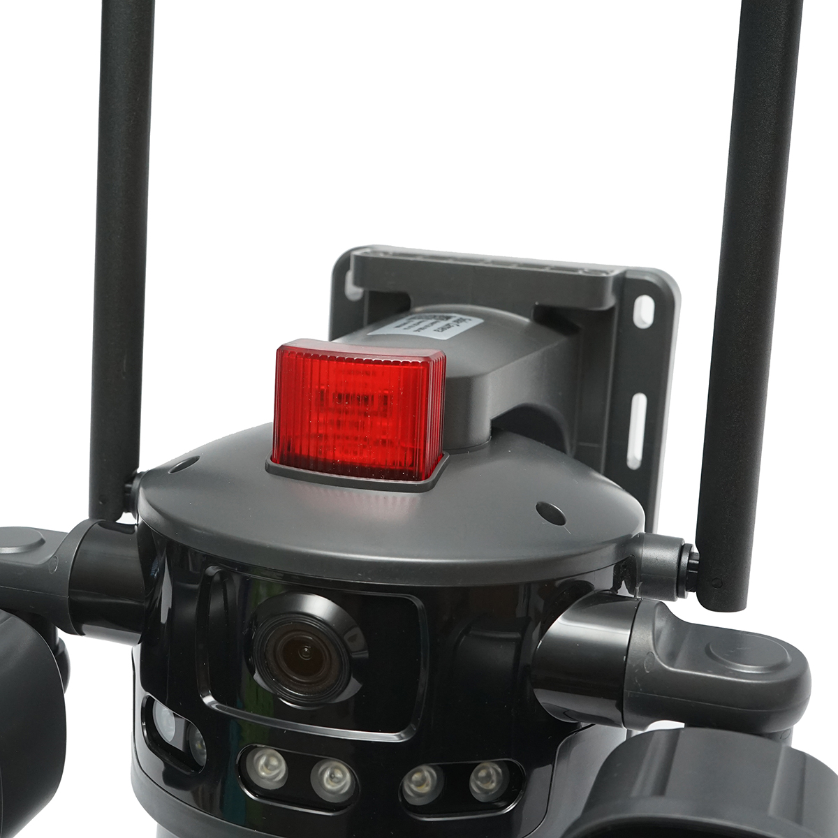 Camera supraveghere lentila duala Ai 4G, WIFI 2.4GHz cu panou solar 8W, rotativa 360 PTZ, detectie umana, infrarosu, alarma si aplicatie V380 Pro - imagine 11