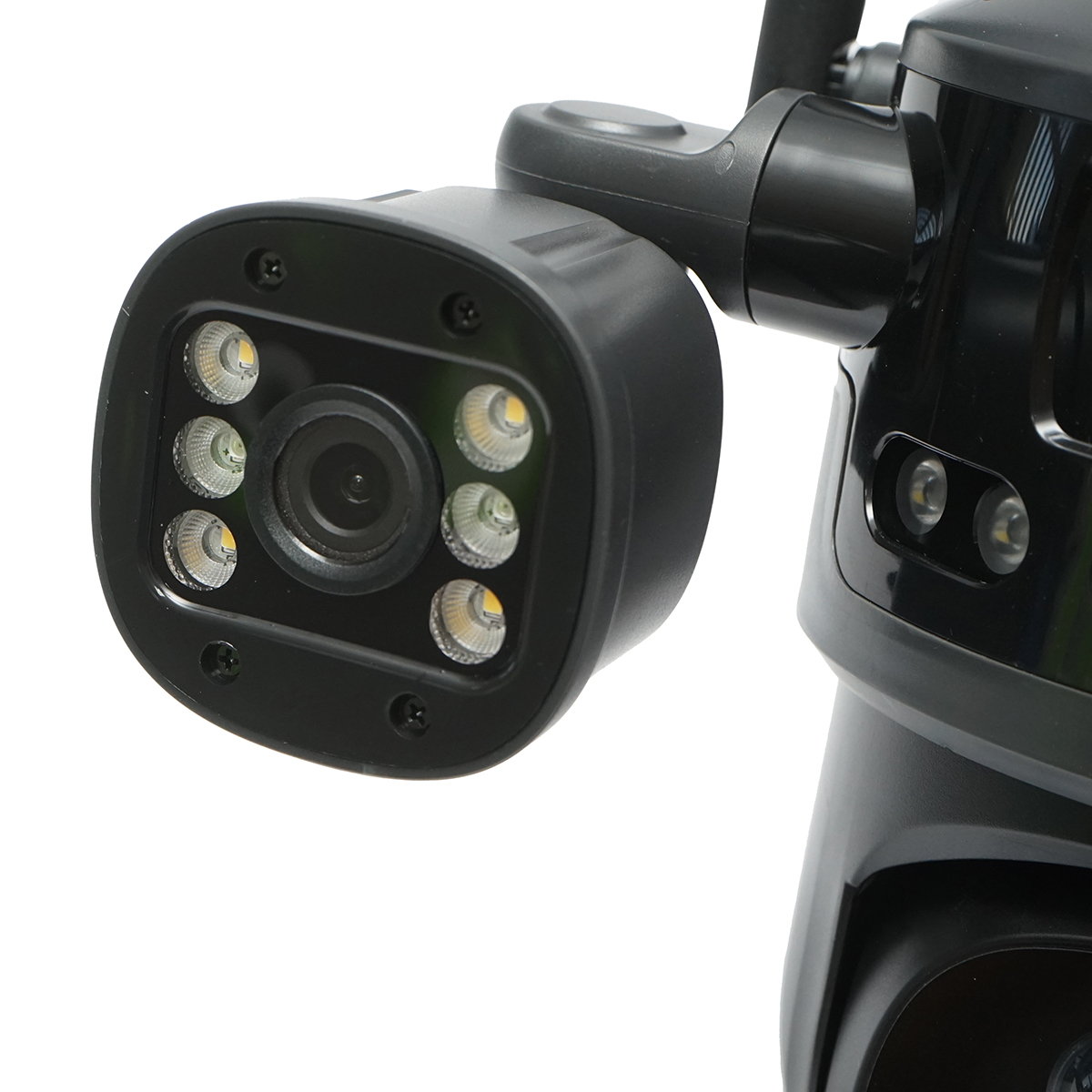 Camera supraveghere lentila duala Ai 4G, WIFI 2.4GHz cu panou solar 8W, rotativa 360 PTZ, detectie umana, infrarosu, alarma si aplicatie V380 Pro - imagine 8