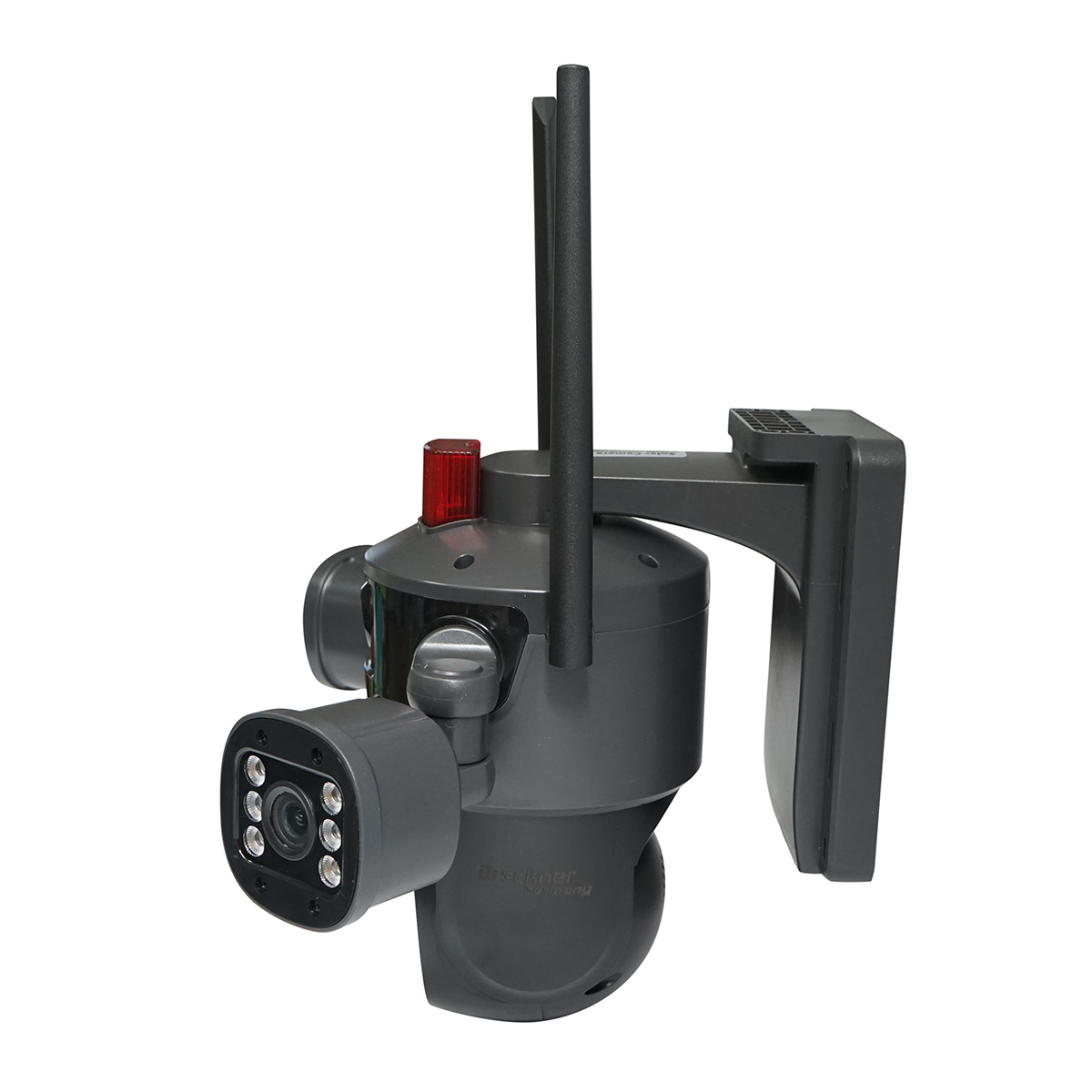 Camera supraveghere lentila duala Ai 4G, WIFI 2.4GHz cu panou solar 8W, rotativa 360 PTZ, detectie umana, infrarosu, alarma si aplicatie V380 Pro - imagine 7