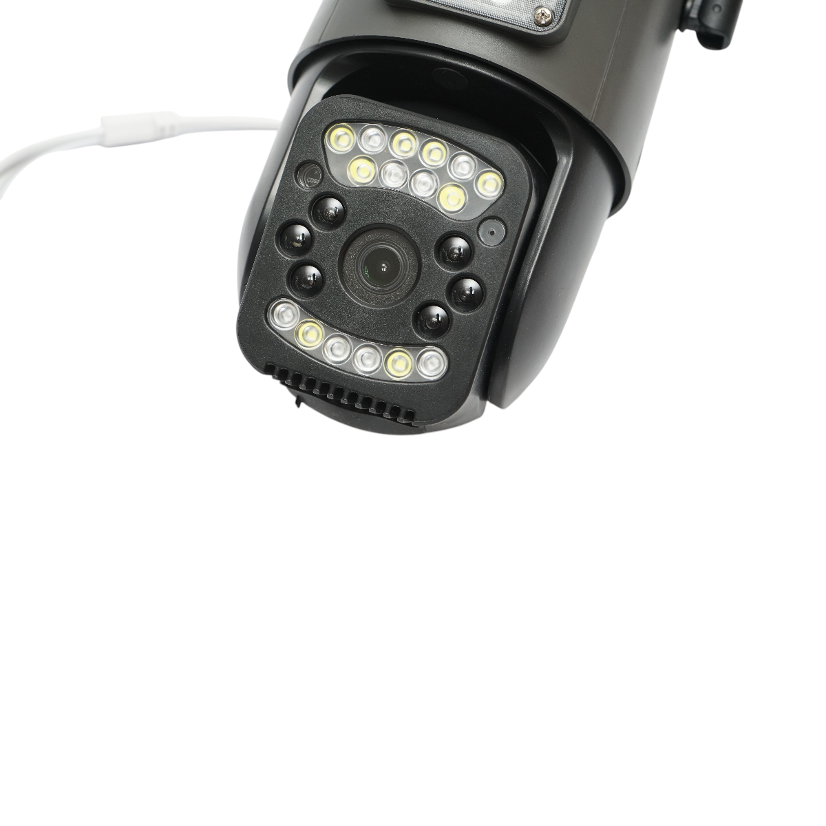 Camera de supraveghere lentila duala WIFI 2.4GHz, P2P 1080P, senzor miscare, detectie umana, night vision, PTZ rotativa 355 grade, aplicatie V380 Pro - imagine 4