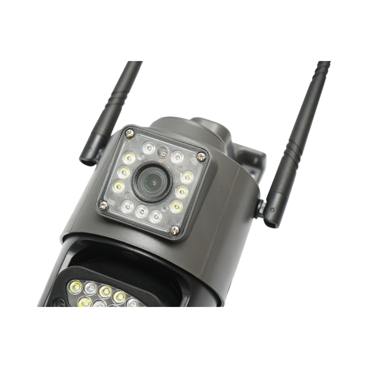 Camera de supraveghere lentila duala WIFI 2.4GHz, P2P 1080P, senzor miscare, detectie umana, night vision, PTZ rotativa 355 grade, aplicatie V380 Pro - imagine 5