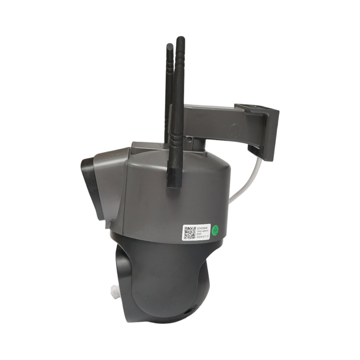 Camera de supraveghere lentila duala 4MP 1080P, P2P WIFI 2.4GHz, PTZ cu senzor de miscare, detectie umana si aplicatie V380 Pro - imagine 3