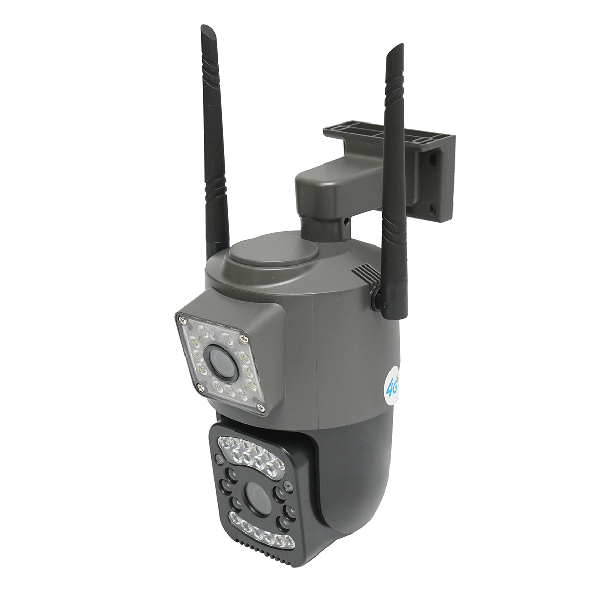 Camera de supraveghere lentila duala 4G, P2P 1080P, PTZ cu senzor de miscare, detectie umana si aplicatie V380 Pro - imagine 2