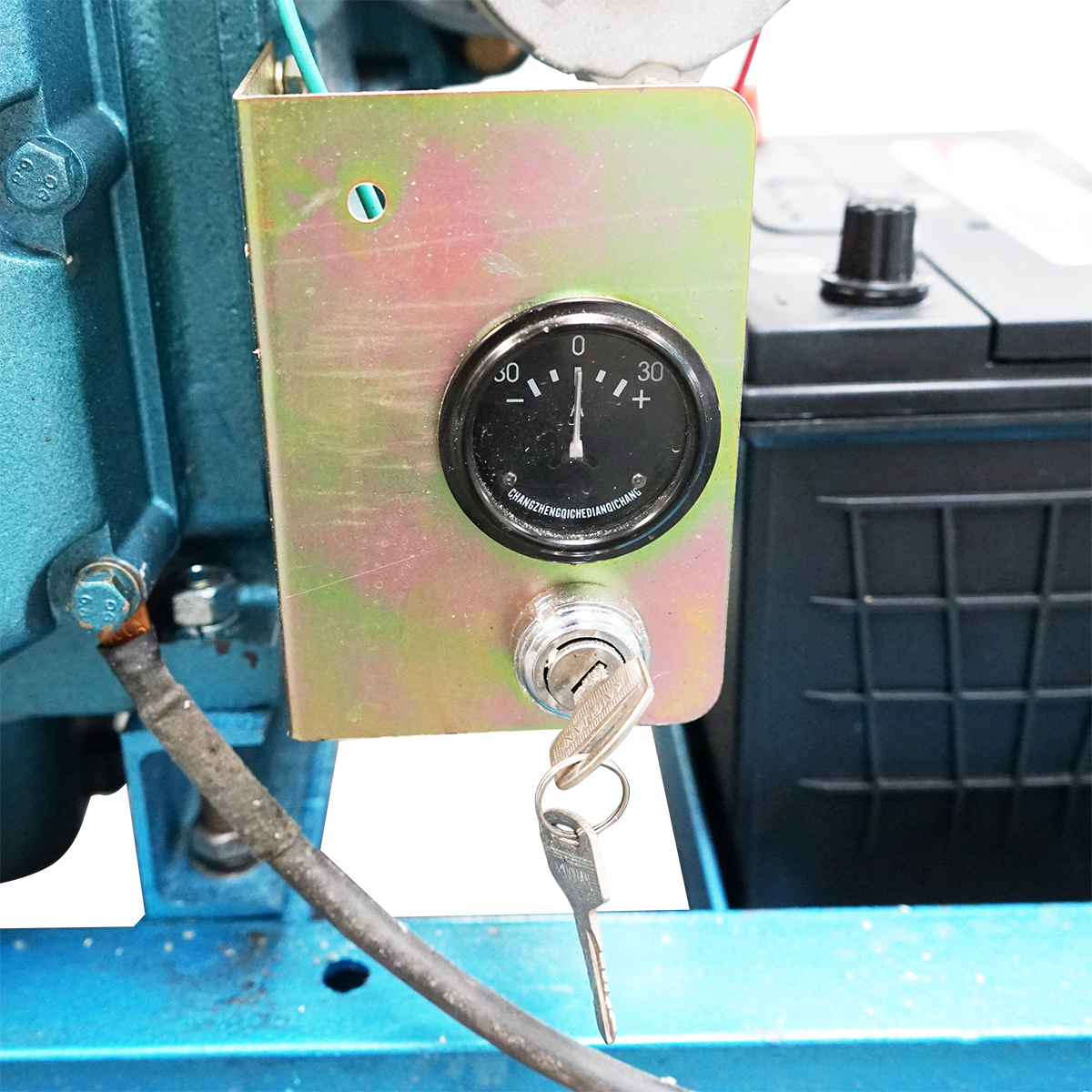 Sistem irigatii 15 aspersoare, motor diesel 16.2KW, pornire electrica - imagine 9