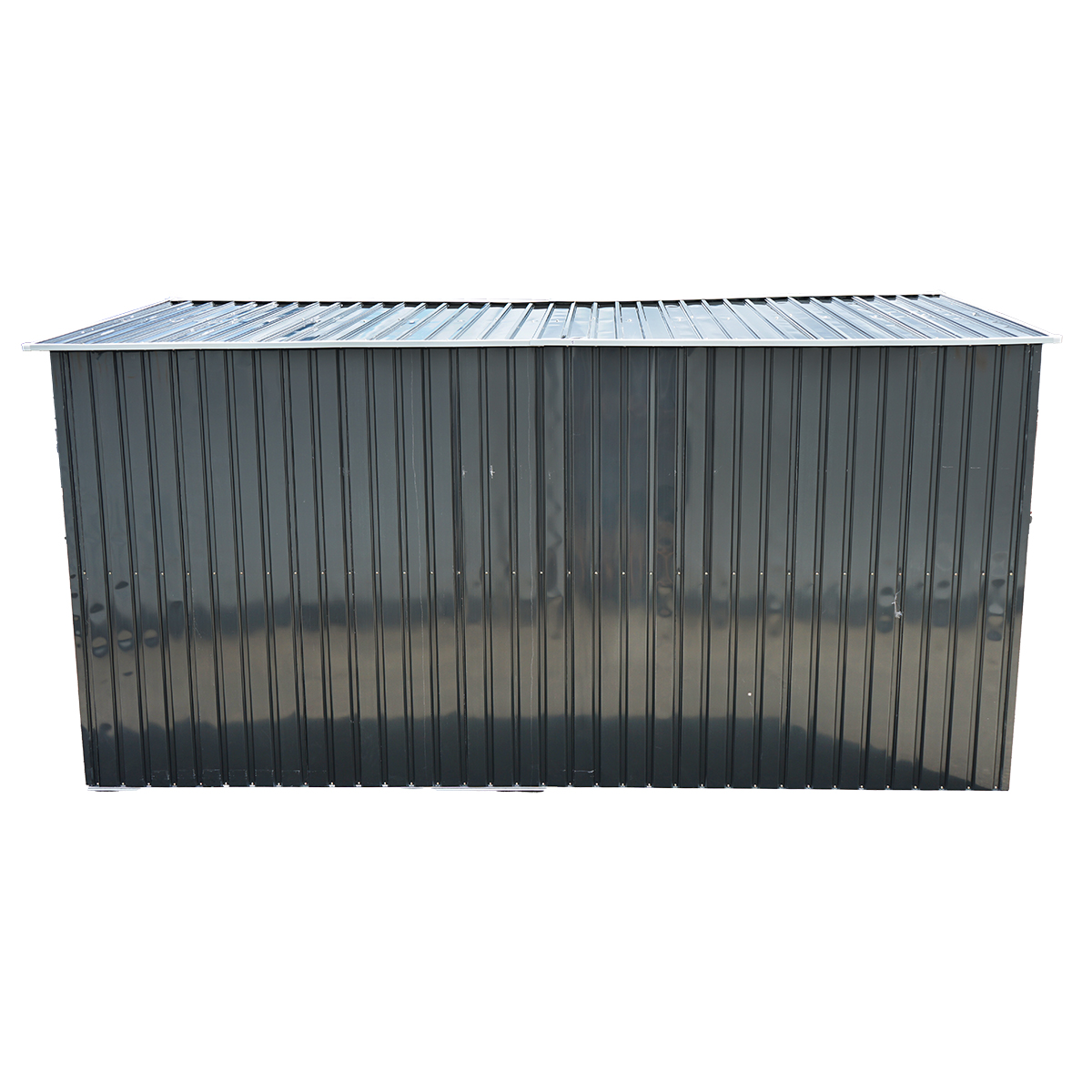 Magazie de gradina metalica 389x260x212cm - imagine 3