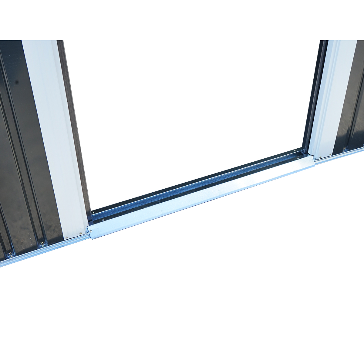 Magazie de gradina metalica 312x257x212cm - imagine 6