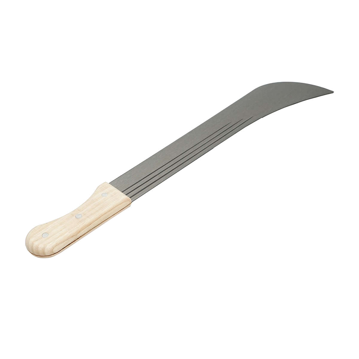Maceta din otel 610mm cu maner de lemn - imagine 3