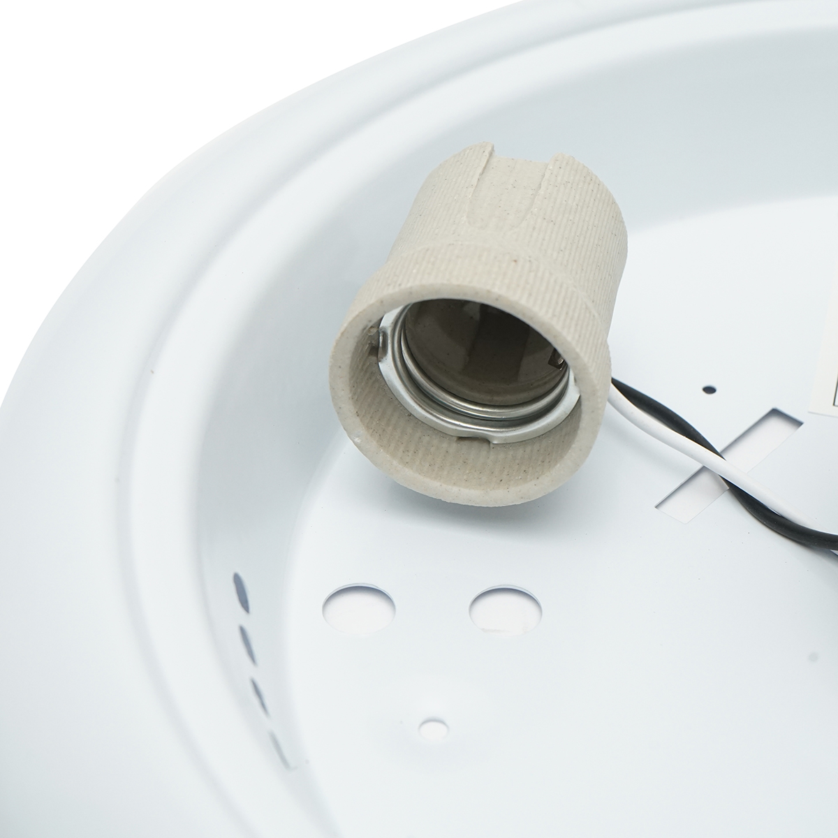 Plafoniera LED 2x40W, E27, 220V, 360 grade cu senzor miscare crepuscular 300x105mm Breckner Germany - imagine 5