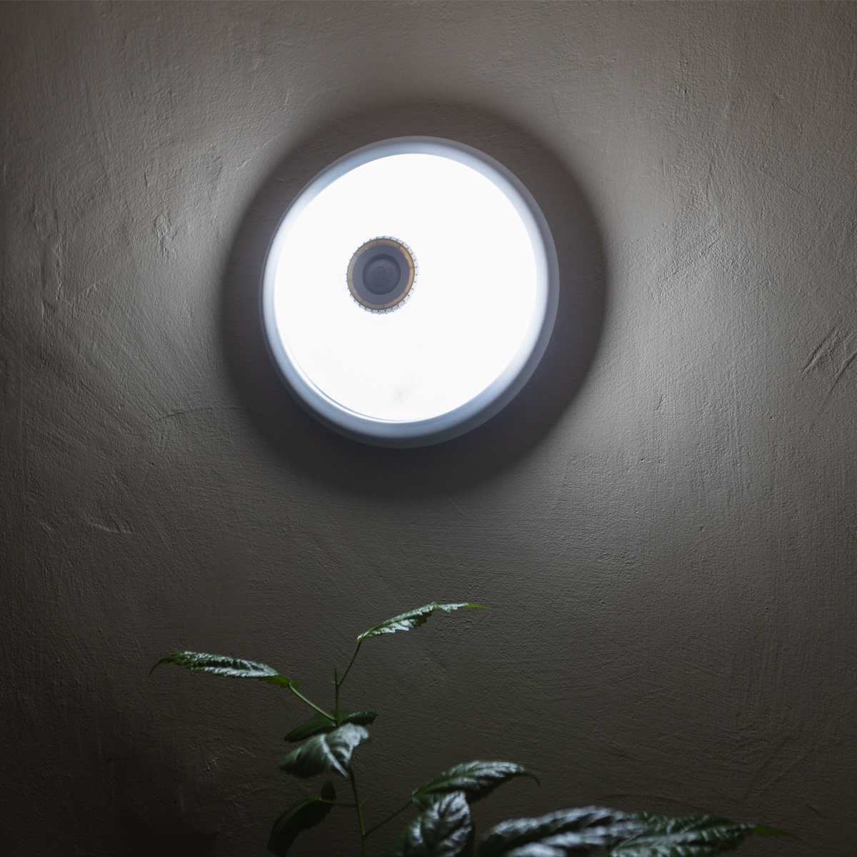 Plafoniera LED 2x40W, E27, 220V, 360 grade cu senzor miscare crepuscular 300x105mm Breckner Germany - imagine 4