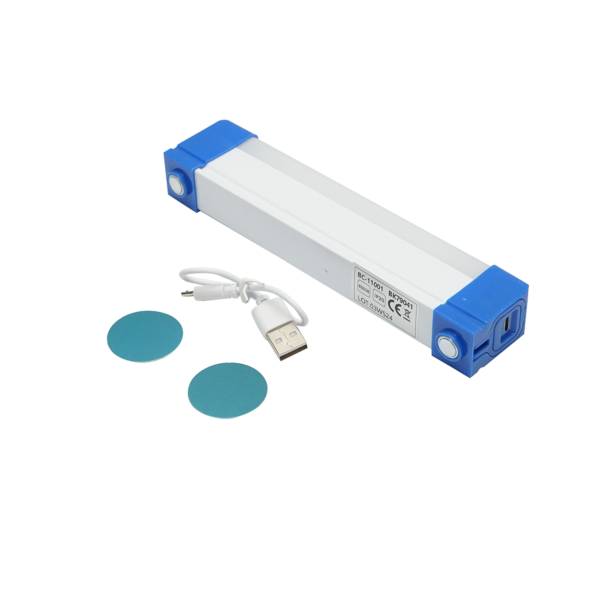 Lampa LED 30W, 6500K cu prindere magnetica si acumulator reincarcabil 1200mAh 170x23x38mm IP20 Breckner Germany - imagine 5