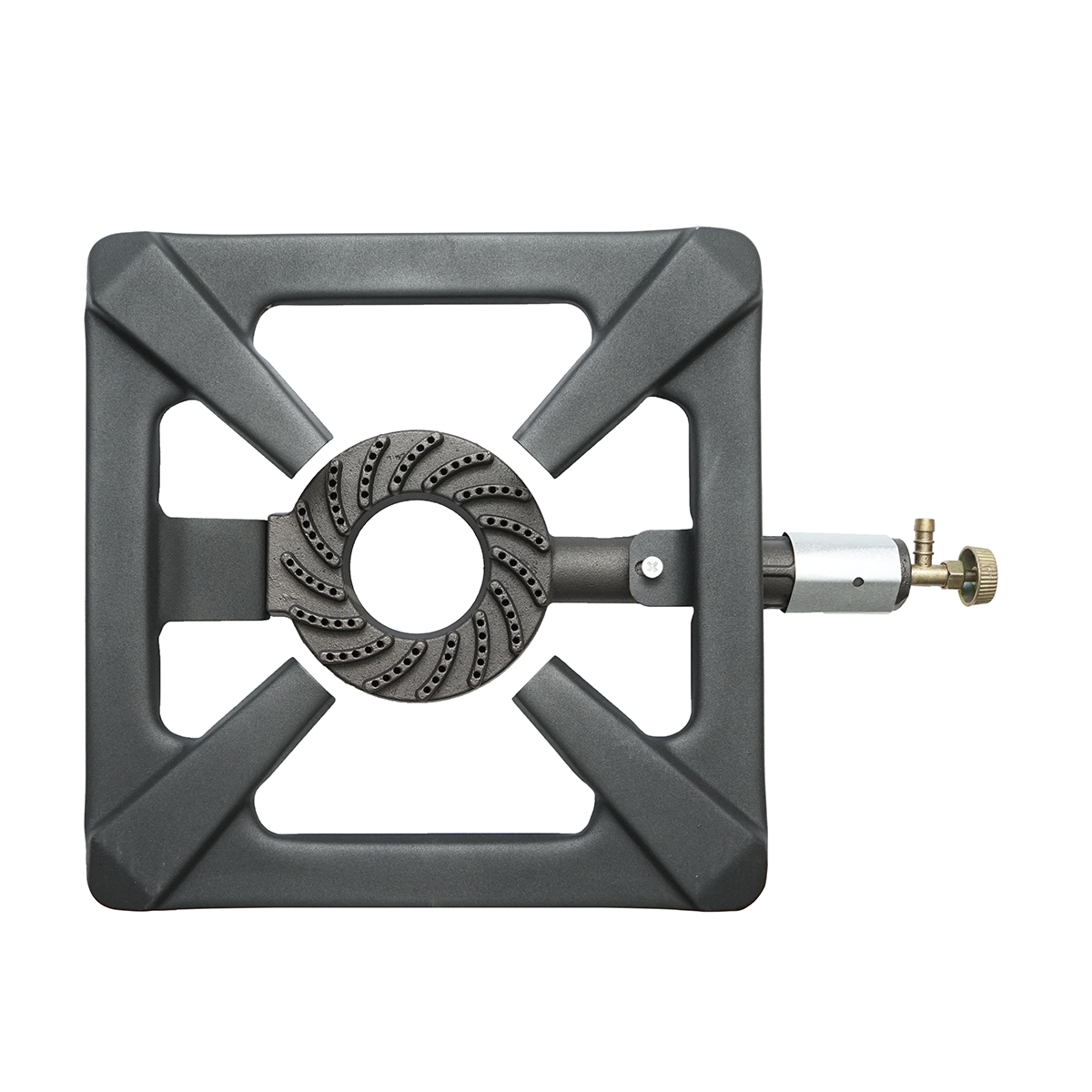 Pirostrie, arzator pe gaz patrat cu 4 picioare 300x300x125mm - imagine 4