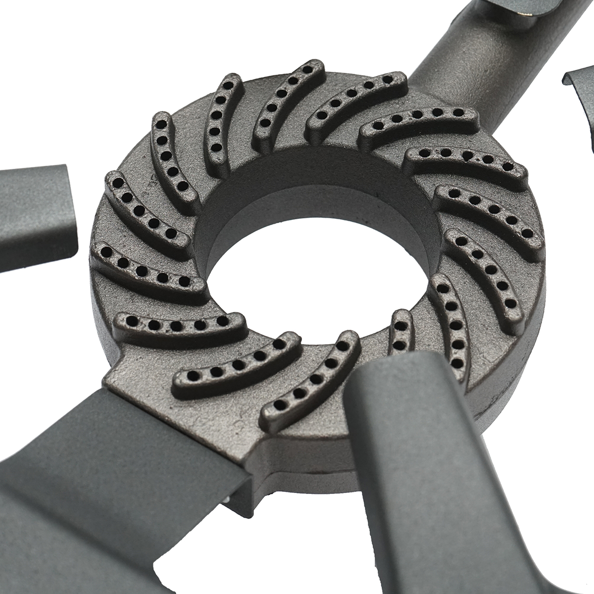 Pirostrie, arzator pe gaz patrat cu 4 picioare 300x300x125mm - imagine 5