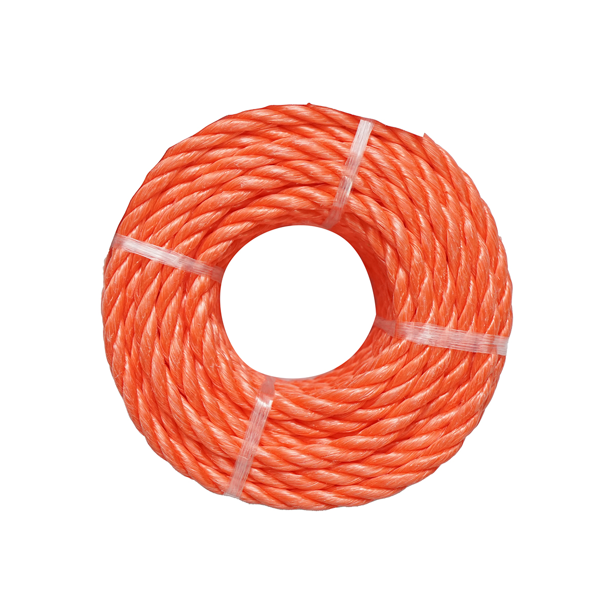 Sfoara PP fir rasucit portocalie 6mmx10m Breckner Germany - imagine 2