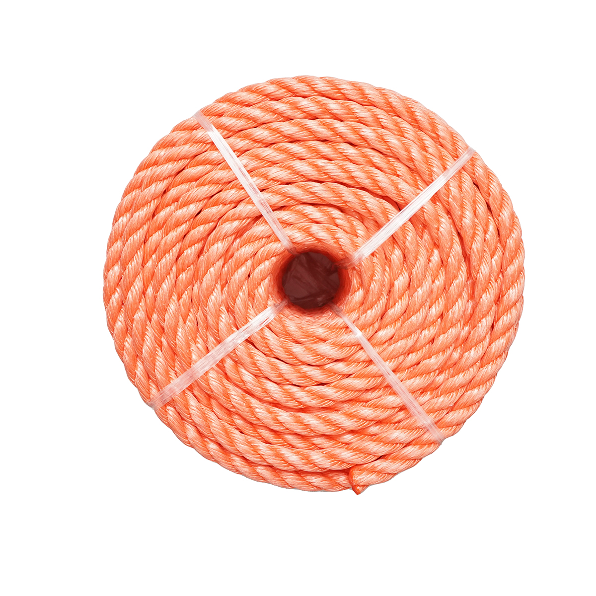 Sfoara PP fir rasucit portocalie 16mmx50m Breckner Germany - imagine 2