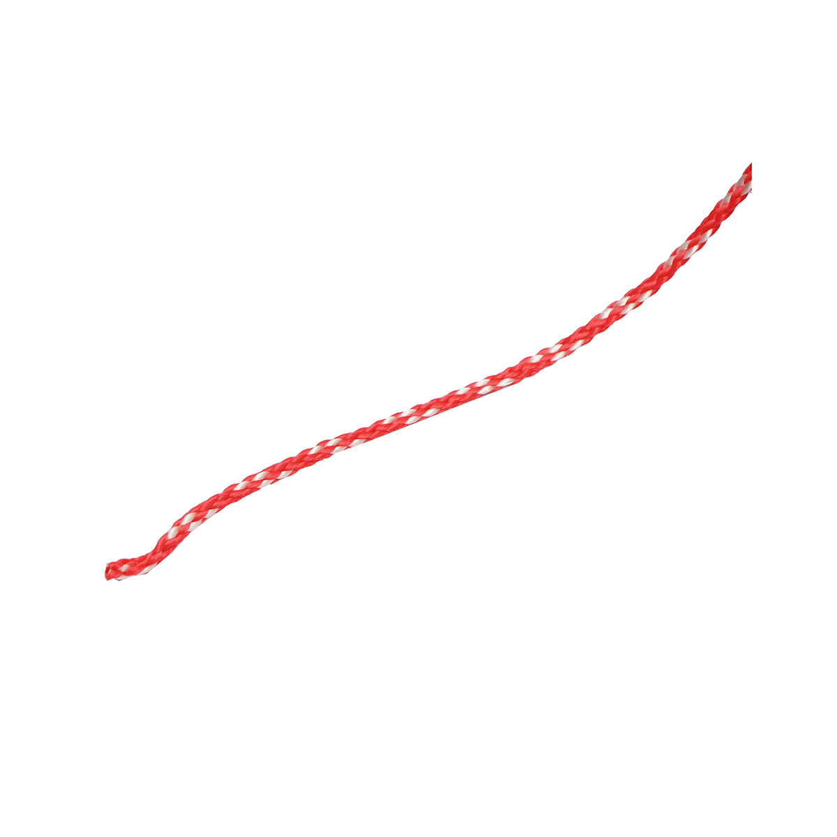 Sfoara fir impletit 2mmx50m, rosu/alb Breckner Germany - imagine 3