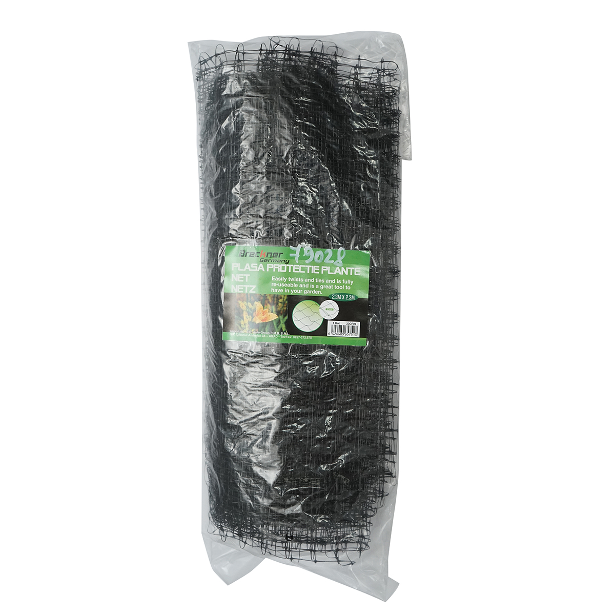 Plasa gradina protectie plante, pomi, anti pasari 2.3x2.3m, 12g/m2 Breckner Germany - imagine 5