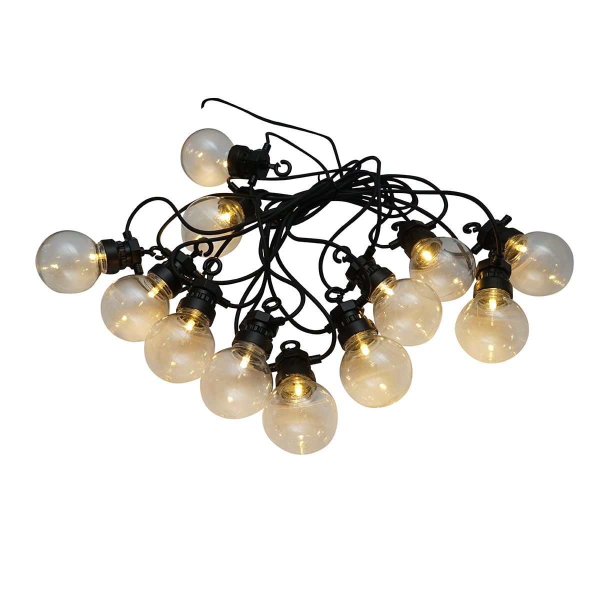 Sistem iluminat LED exterior 12 socluri, cablu 6m, 220V IP44 Breckner Germany - imagine 2