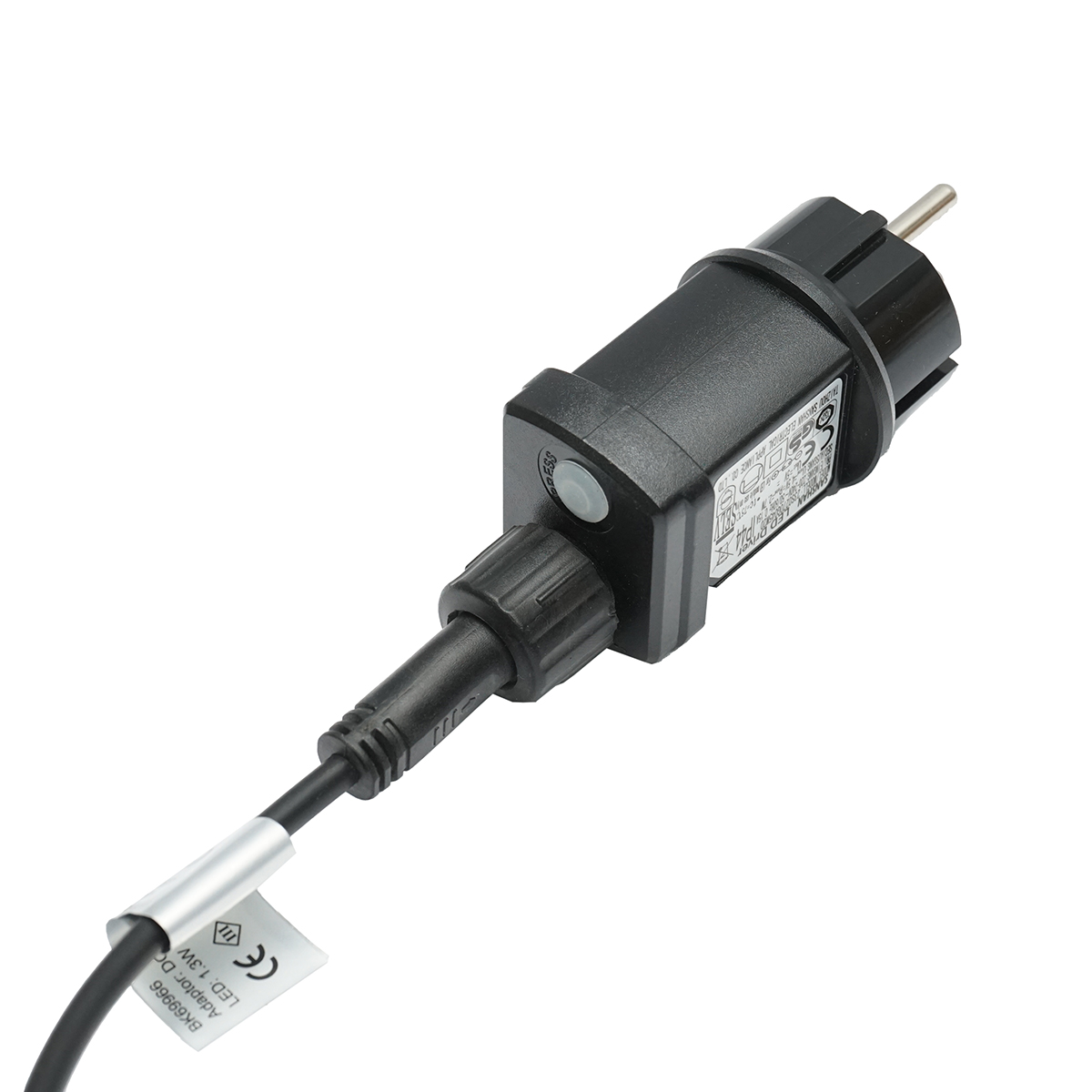 Sistem iluminat LED exterior 12 socluri E27, cablu 6m, 220V IP44 Breckner Germany - imagine 6