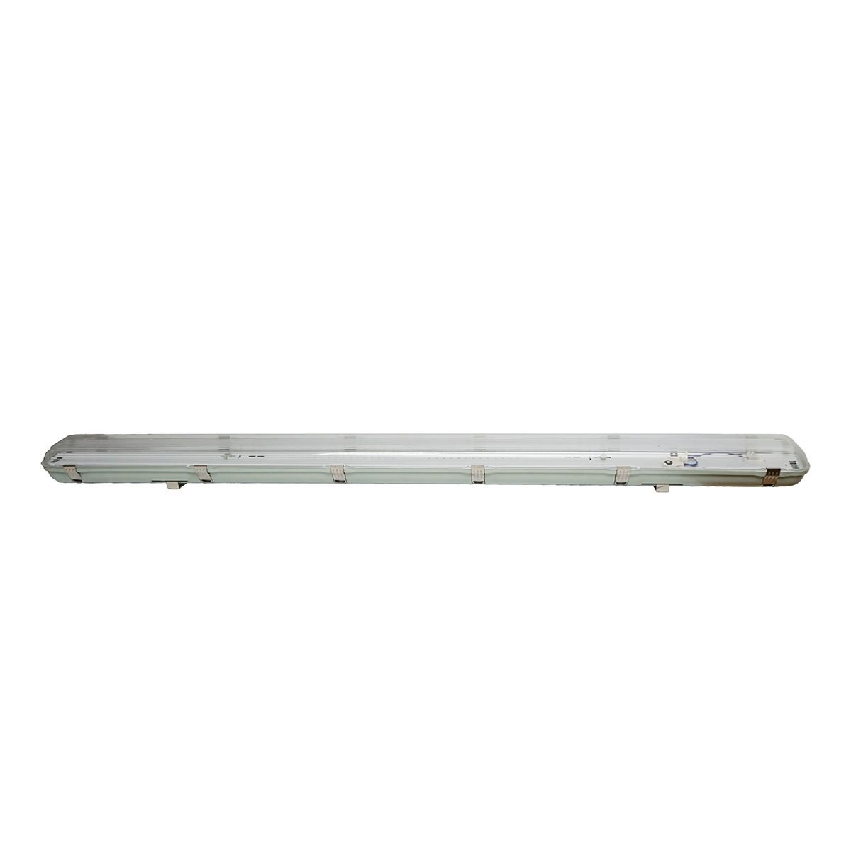 Corp iluminat LED tub fluorescent 2x58W, 220V, 1560x130x90mm IP65 Breckner Germany - imagine 2