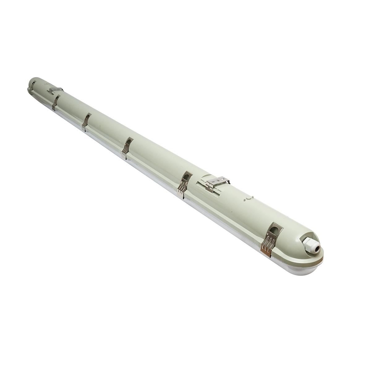 Corp iluminat LED tub fluorescent 1x58W, 220V, 1560x80x90mm IP65 Breckner Germany - imagine 4