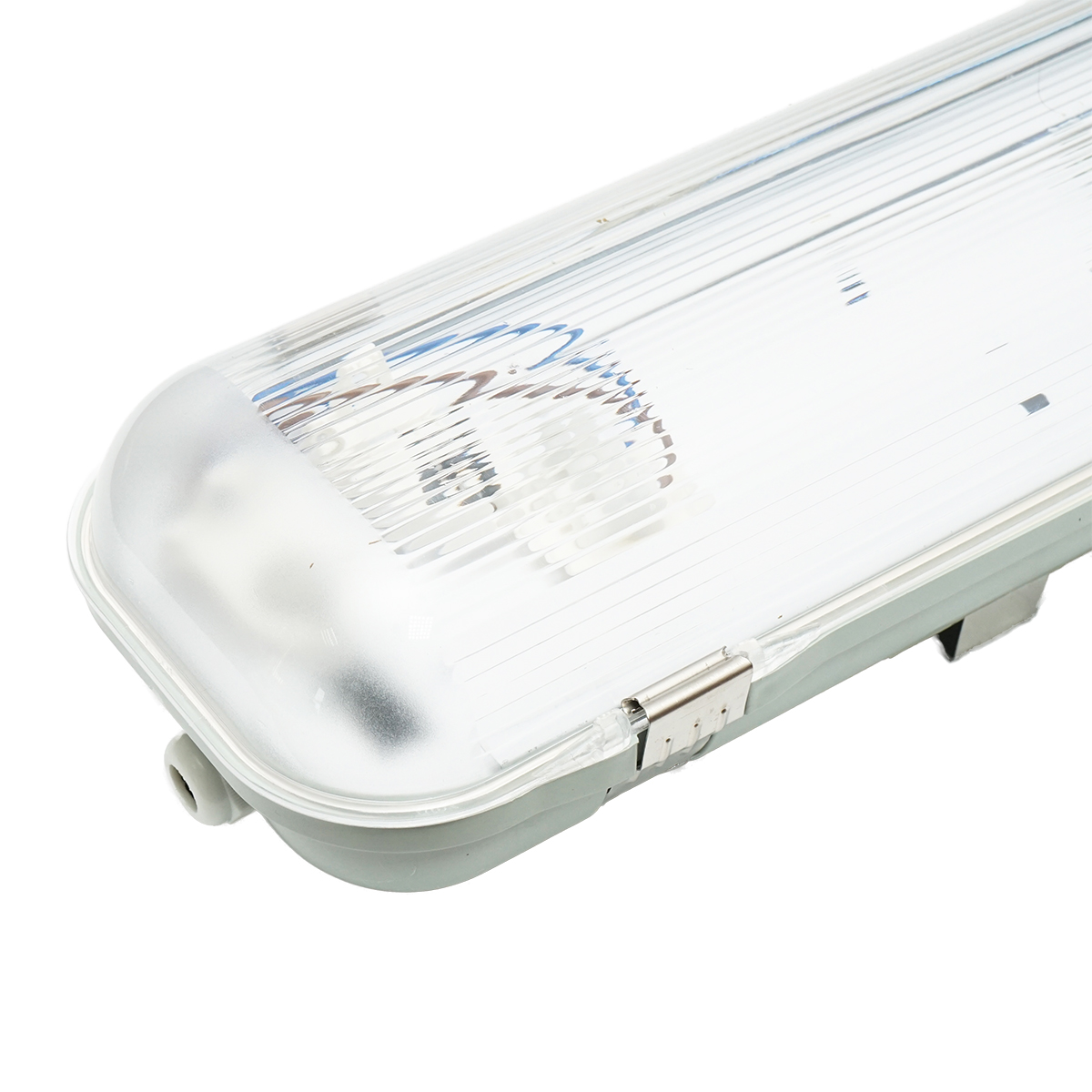 Corp iluminat LED tub fluorescent 2x36W, 220V, 1270x130x90mm IP65 Breckner Germany - imagine 9